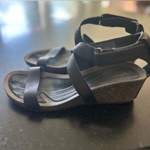 Teva Carrillo Leather Wedge